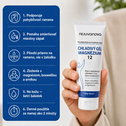 Chladivé Magnézium™ – Úľava od bolesti ramena