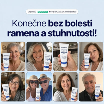 Chladivé Magnézium™ – Úľava od bolesti ramena